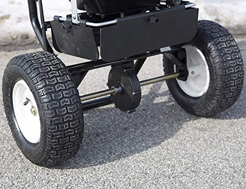 SaltDogg WB155BG Professional 100 lb Capacity Walk Behind Broadcast Salt Spreader, Steel photo 7