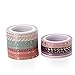 Foil Gold Skinny Washi Tape DIY Scrapbooking Album Paper Cards Decorative Crafts Japanese Masking Tape Supplies Set of 16