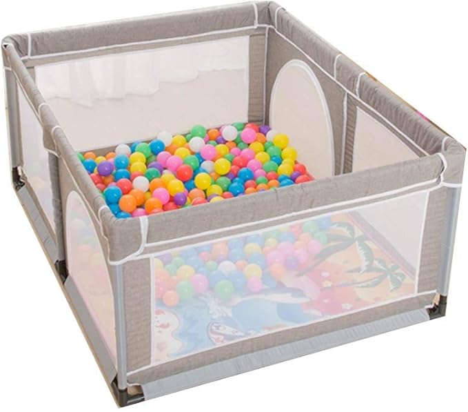 LIANGJUNPlaypens Baby Playpen Twins Toddler Fence Indoor Outdoor Wear