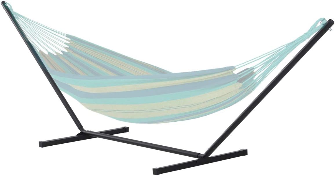 Outsunny 3.6m Extra-long Universal Hammock Stand Metal Frame Garden Camping Picnic Outdoor Patio Replacement - Stand Only - Image 4
