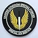SpaceAuto 3D PVC Rubber United Kingdom Special Forces British Army Special Air Service SAS Military Tactical Morale Desert Badge Hook Patch 3.15