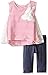 Pippa & Julie Girls' Sleeveless Top & Legging Outfit Set