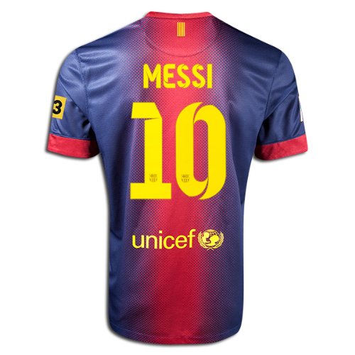 Nike 10 Messi Barcelona Home 201112 Soccer Jersey (US