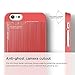 iPhone 6S Case, elago® [Outift Matrix][Italian Rose] - [Premium Hybrid Construction][Brushed Aluminum][Spark Design Award] - for iPhone 6/6S