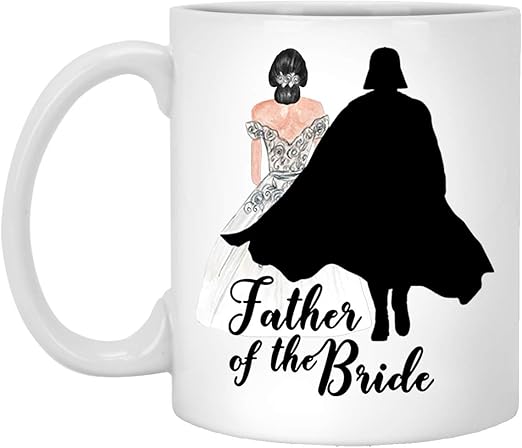 father of the bride coffee mug