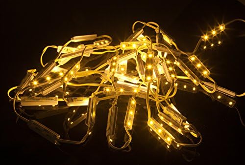 [KPL(W)] 10pcs Warm White 5050 SMD 3 LED Module Channel Sign Letter IP68 12v