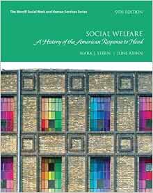 Social Welfare A History Of The American Response To Need Merrill Social Work And Human Services Stern Mark Axinn June 9780134449913 Books