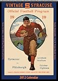 Syracuse Orange 2012 Vintage Football Calendar by