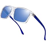 NIEEPA Men's Sports Polarized Sunglasses Square Frame Glasses