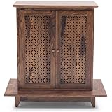 Urban Ladder Devoto Closed Prayer Unit (Finish : Teak)