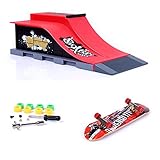 Mini Skate Park Ramp Parts for Tech Deck Fingerboard Finger Skateboard Ultimate Parks Ramp #E