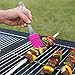 X-Chef 12-inch Metal Kabob Skewers, 304 Stainless Steel Barbecue Skewers Flat Skewer Sticks for Grilling, Pack of 12