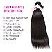 LMY Hair 7A Brazilian Virgin Straight Hair 3Bundles Best Quality Human Hair Extensions Deals