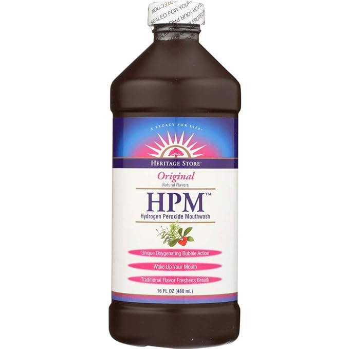 Mouthwash-Hydrogen Peroxide Heritage Store 16 oz Liquid: Amazon.in
