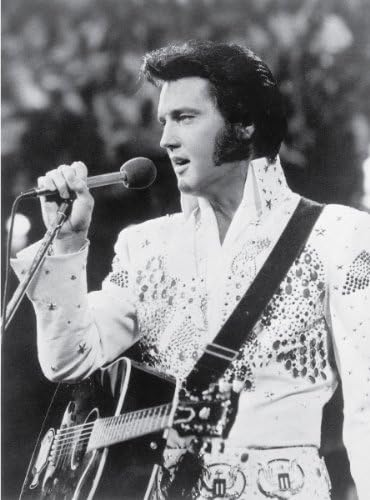 Amazon Com Elvis Presley Performing Vintage Photo Art Print 19