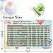 Mlife Keto Cheat Sheet Magnets(10 Pcs), Ketogenic Diet Products for Beginners, Quick Guide Fridge Magnet Reference Charts for 171 Ingredients, Keto Recipe
