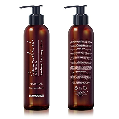 Self tanner, natural sunless tanning lotion, gives you …