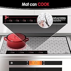 KitchenRaku Large Induction Cooktop Protector
