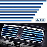 20 Pieces Car Air Conditioner Outlet Decorative U