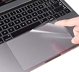 (2 Pack) Clear Anti-Scratch Trackpad Protector Touchpad Cover Skin for Newest MacBook Pro 13 Inch with or Without TouchBar Model A1706 A1989 and A1708
