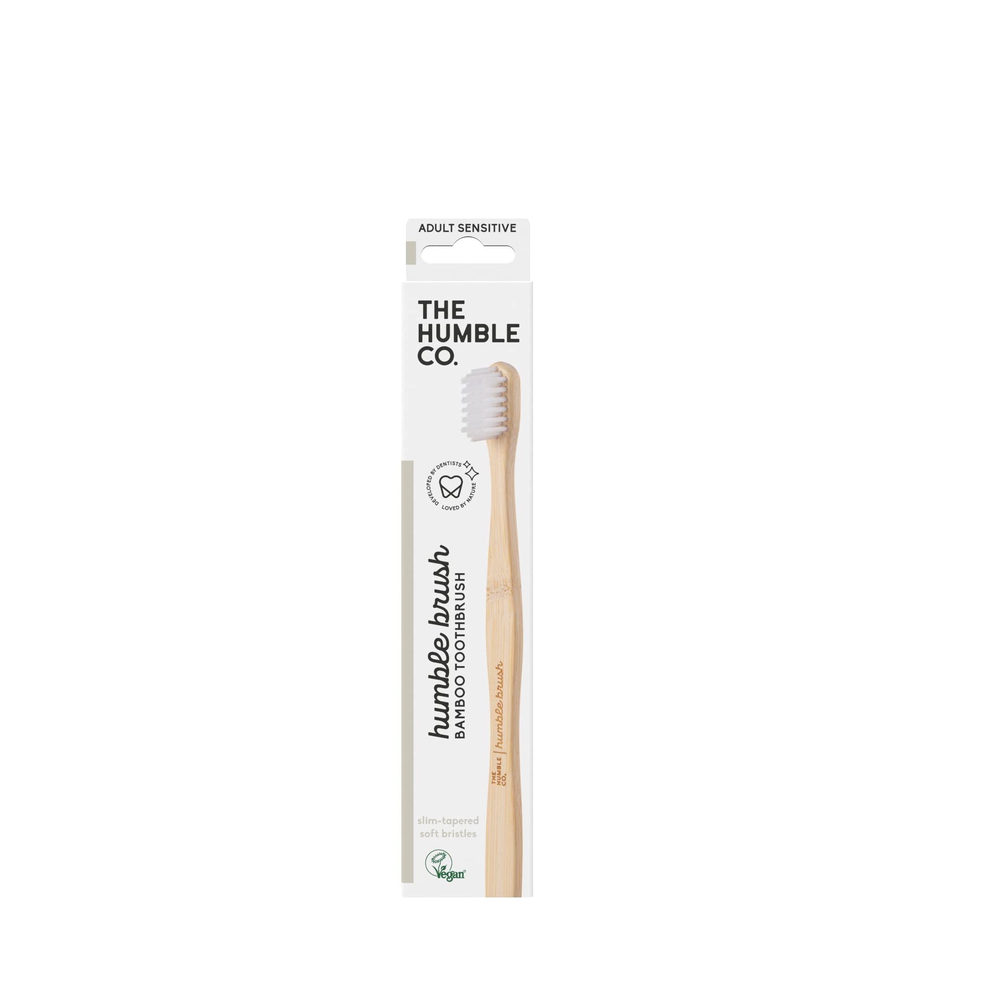 The Humble co. Humble Brush Bamboo Toothbrush Adult Sensitive