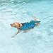 BINGPET Dog Life Jacket with Reflective Stripes - Pet Life Vest for Swimming – Adjustable Dog Saver Life Jacket Large