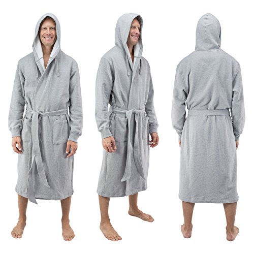 Comfy Robes Personalized Men's Hooded Sweatshirt Robe