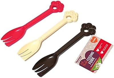 Rosewood Rosewood Pet Feeding Forks Assorted Colours 1pc Random