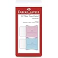 Faber-Castell SM/7024MAR FC Max Tons Pastel - Borracha Branca com Capa Protetora, Cores Sortidas, 2 Unidades