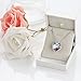 Pealrich Love Heart Fashion Pendant Necklace with SWAROVSKI Crystal,Mothers Day Gifts for Women (Multicolor)
