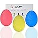 4GEAR Therapy Exercise Stress Balls for Hand, Finger and Grip Strengthening, Set of 3 Resistance, Carrying Bag and Exercise Guide Included