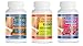 Garcinia Cambogia Extract 1300 | Raspberry Ketone Lean 1200mg | Pure Super Green Coffee Bean | 180 Caps (3-Pack)