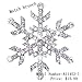 EVER FAITH Silver-Tone Snowflake Necklace Earrings Set Austrian Crystal Clear Bridal