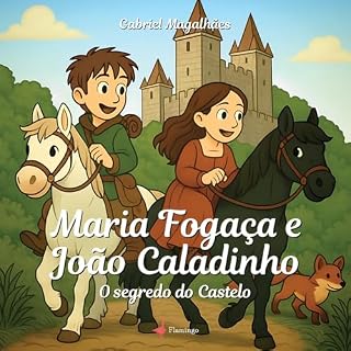 Livro Maria Fogaça e João Caladinho - O segredo do Castelo