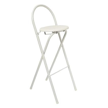 Amazon Com Liu Ruoxi Furniture Round Seat Bar Stool Folding