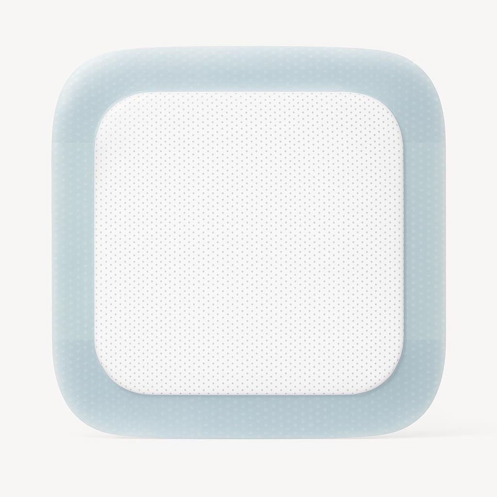 Biatain Silicone Adhesive Foam Dressing 10cm x 10cm Pack of 5