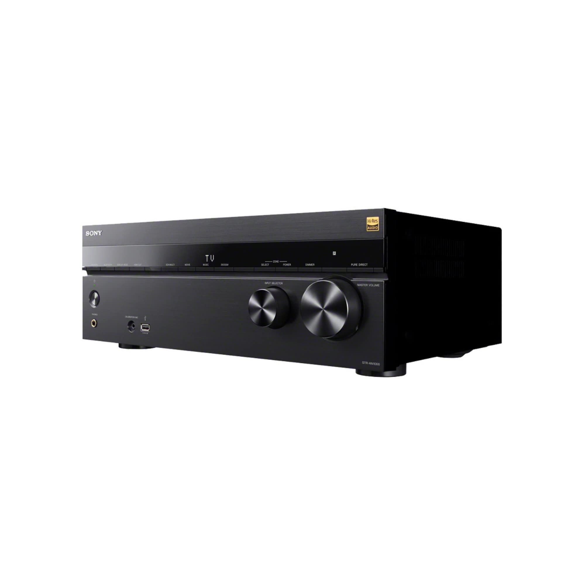 Sony STR-AN1000 7.2 Channel 8K AV Receiver with Dolby Atmos, DTS:X with Complete 8 Speaker System Bundle (7 Items)