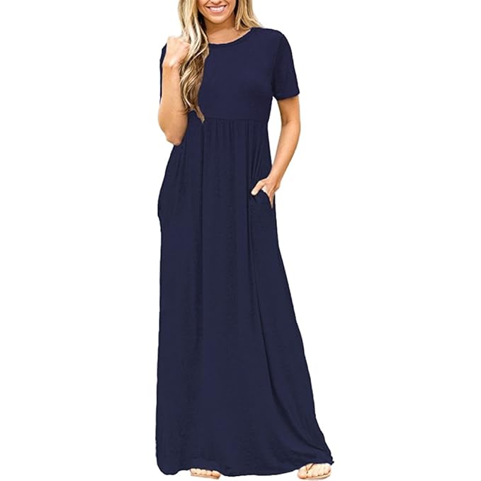 amazon women's casual maxi dresses