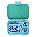 Yumbox Tapas Leakproof Bento Lunch Box - 5-Compartment Bento Container for Adults and Kids; Large Size 9.5x6.9x1.8; BPA-Free, Leakproof & Easy Clean; Lunch Box Kids (Antibes Blue)