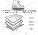 CribCulture Pack N Play All-in-One Mattress Protector System - Padded Sheet is Sewn onto the Waterproof Mattress Pad - Change Only ONE Item on Your Play Yard, Baby Playpen, Portable Crib Mattress