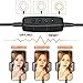 Selfie Ring Light Duo & UBeesize Upgraded LED Ring Light with Wireless Remote, Cell Phone Holder Stand Compatible with iPhone X/8/7 Plus and Android Samsung Smartphones