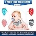 NGbabyland Baby Bandana Drool Bibs-4 Pack-Extra Absorbent Cotton Burp Cloth For Girls & Boys-Cute,Unisex Teething Bibs With Adjustable Snaps,Essential Baby Accessories-Comfortable & Soft