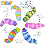 Yrissmiss Fidget Toys Slug, Mini Sensory Toy Pack