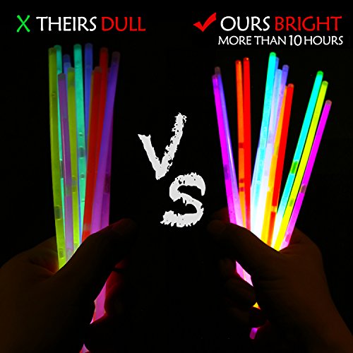 4 Glowstick+Connectors+Eyeglasses+Funcorn+Toys