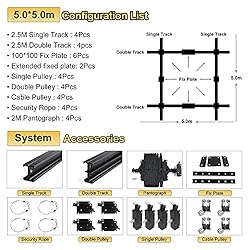 197" x197"Studio Pantograph Photography Ceiling