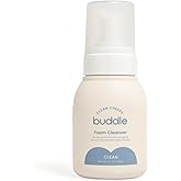 Buddle Clean Cheeks Foam Cleanser No-Rinse Baby Cleansing for Sensitive Skin, Paraben & Fragrance-Free, Pediatrician & Dermatologist Tested, 6.7oz