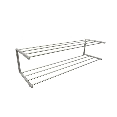 Frost Nova Schuhregal, edelstahl gebürstet Größe 2 101,9cm