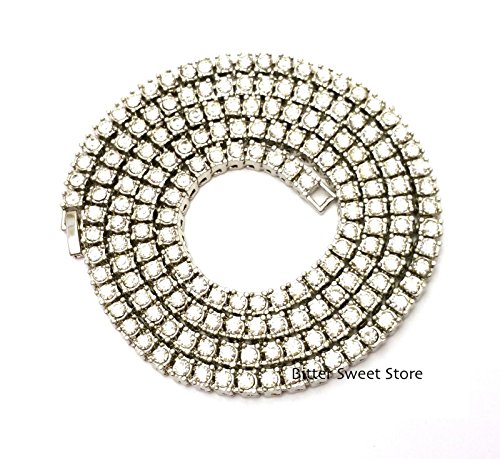 Mens Gold Tone Tennis Iced Out 30