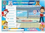 Paper Projects Paw Patrol Potty Toilet Training Reward Chart Stickers Ages 3+ view 6