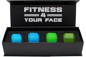 Jawzrsize Athletic Bundle Jaw Enhancer - Jaw, Face, and Neck Exerciser, Helps Reduce Stress and Cravings - Facial Exercise (P